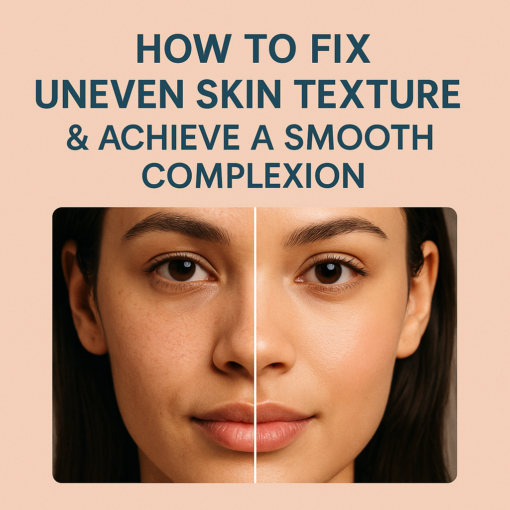 How to Fix Uneven Skin Texture & Achieve a Smooth Complexion ...
