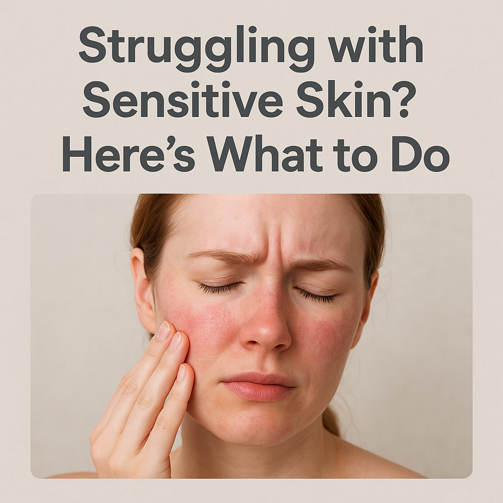 Struggling with Sensitive Skin? Here’s What to Do