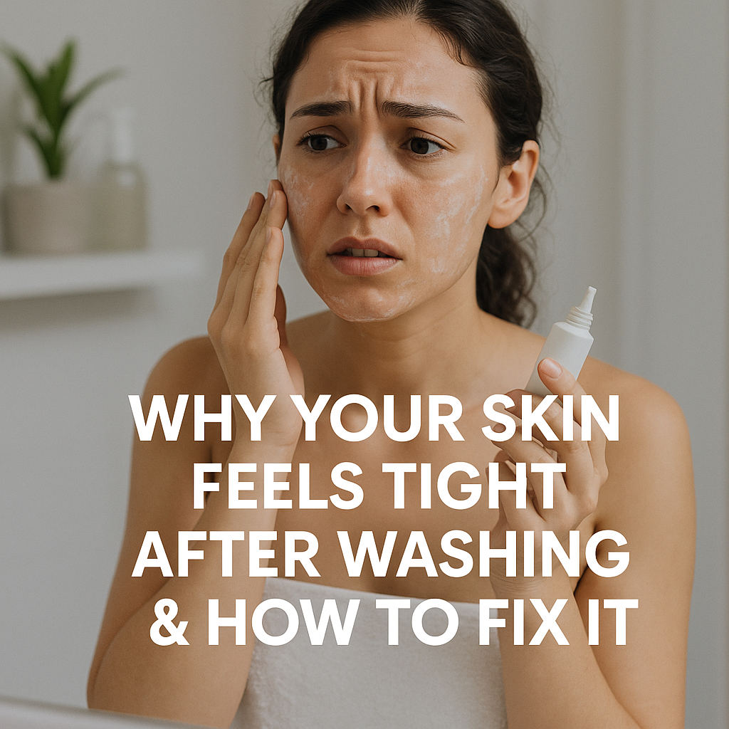 Why Your Skin Feels Tight After Washing & How to Fix It