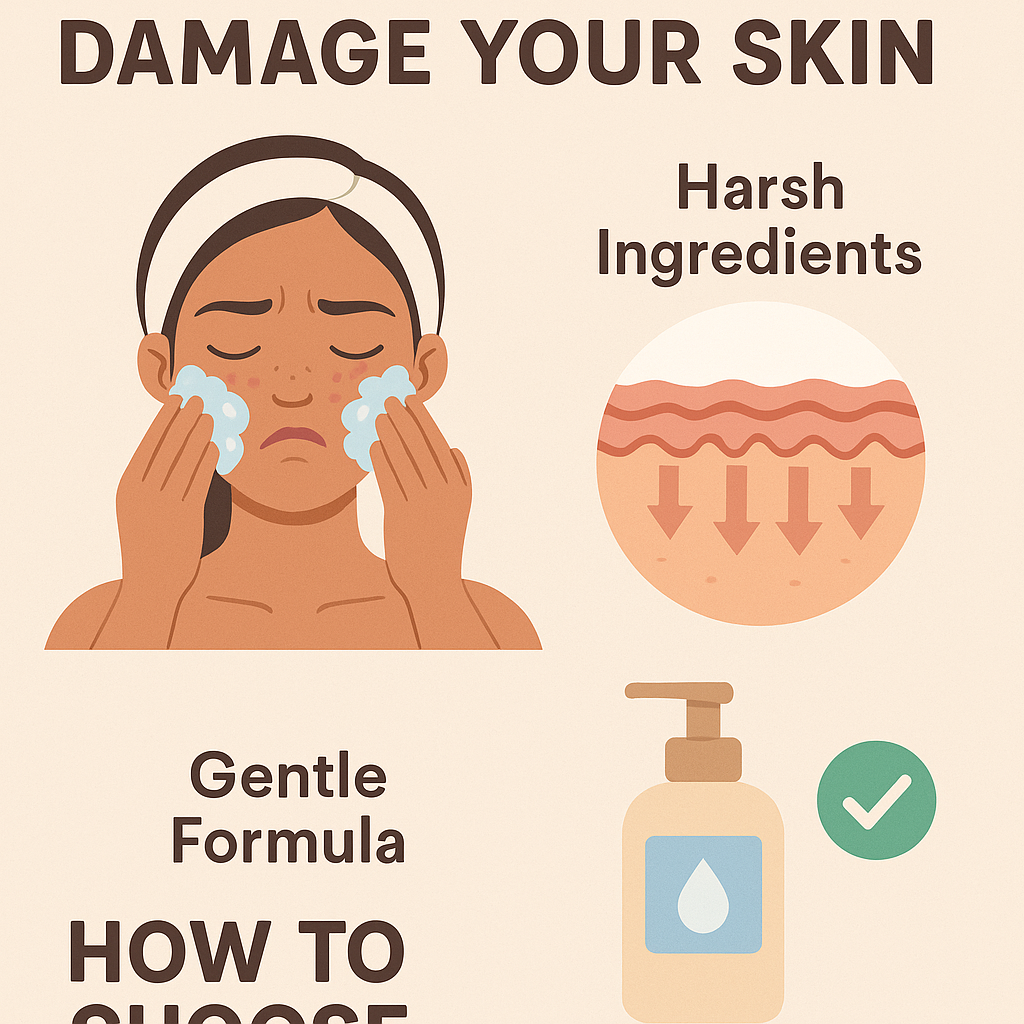 Why Some Facial Cleansers Damage Your Skin & How to Choose the Best One