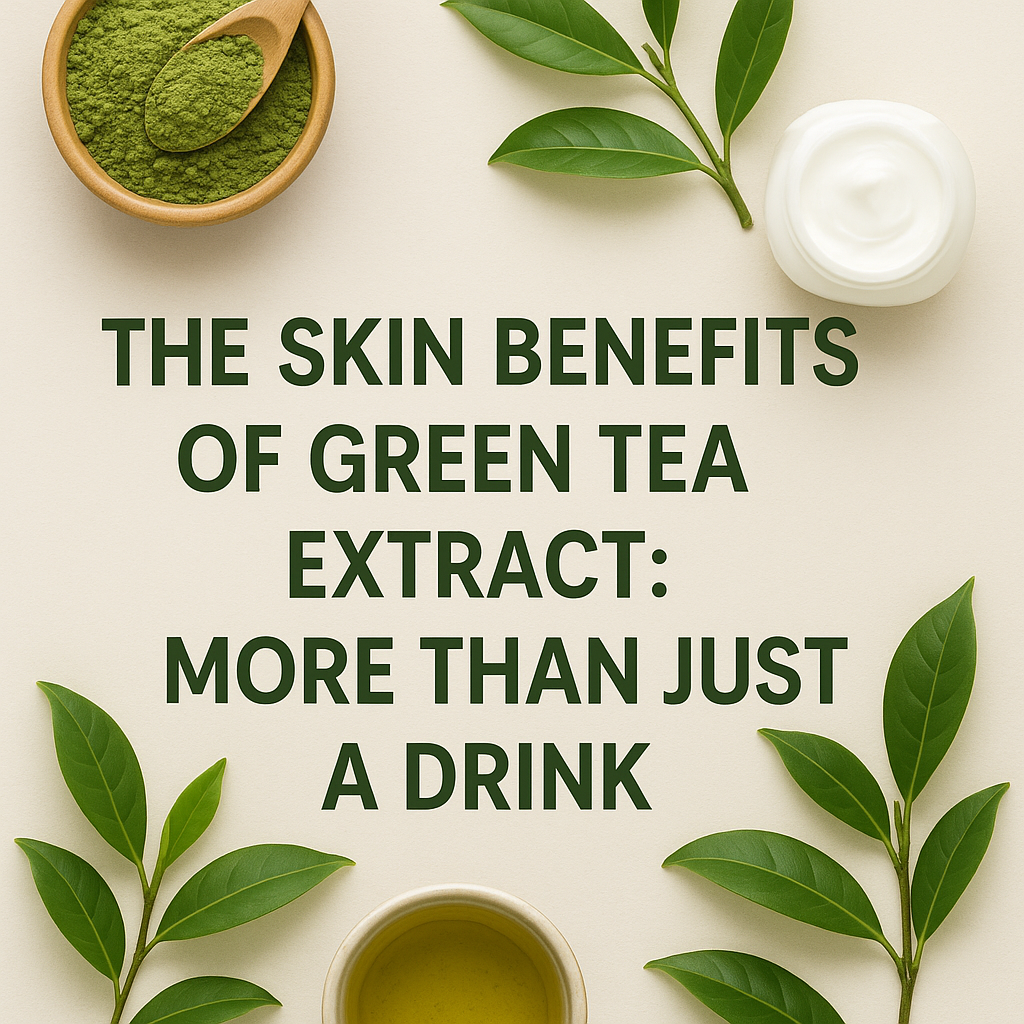 The Skin Benefits of Green Tea Extract: More Than Just a Drink