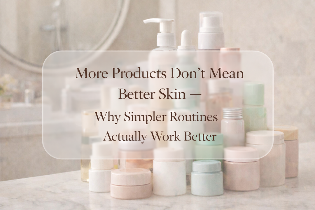 More Products Don't Mean Better Skin — Why Simpler Routines Actually Work Better