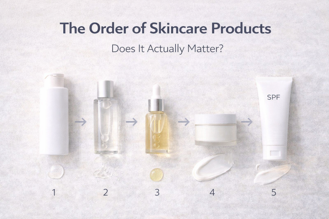 The Order of Skincare Products: Does It Actually Matter?