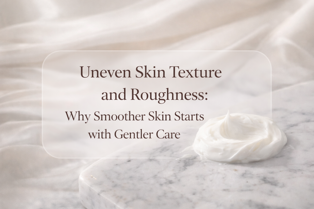 Uneven Skin Texture and Roughness: Why Smoother Skin Starts with Gentler Care