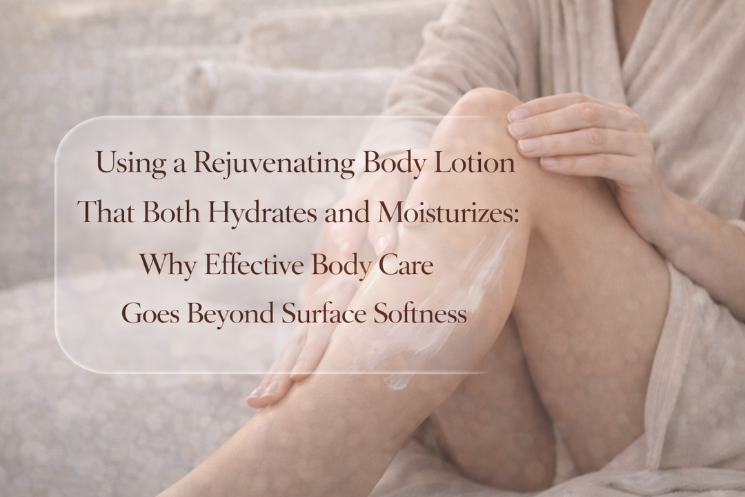Using a Rejuvenating Body Lotion That Both Hydrates and Moisturizes: Why Effective Body Care Goes Beyond Surface Softness