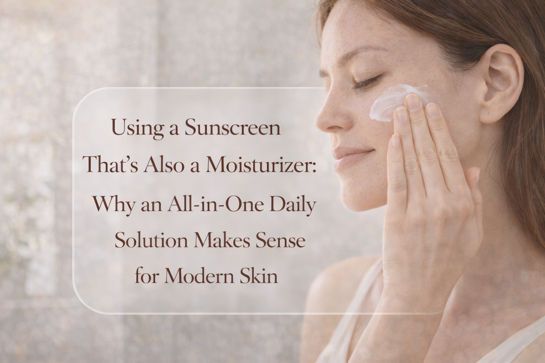 Using a Sunscreen That’s Also a Moisturizer: Why an All-in-One Daily Solution Makes Sense for Modern Skin