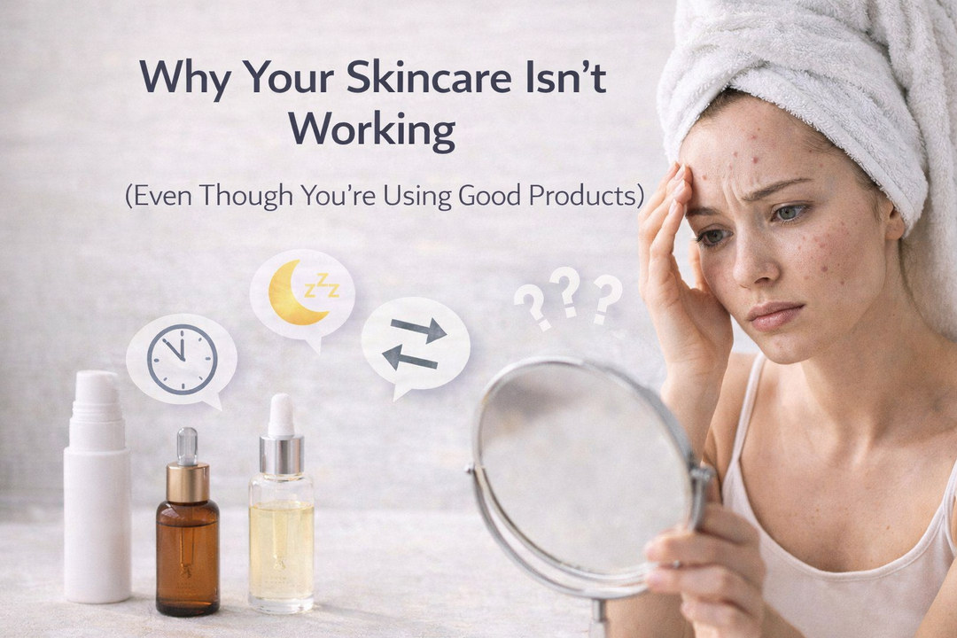 Why Your Skincare Isn’t Working (Even Though You’re Using Good Products)